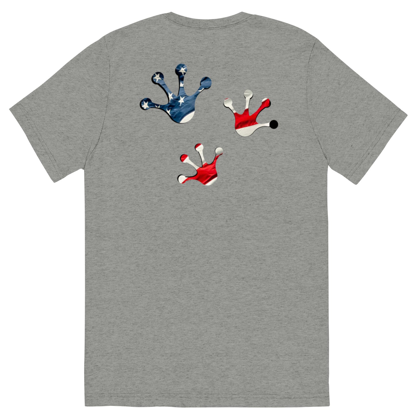 American Frog in Athletic Grey Short Sleeve T-Shirt