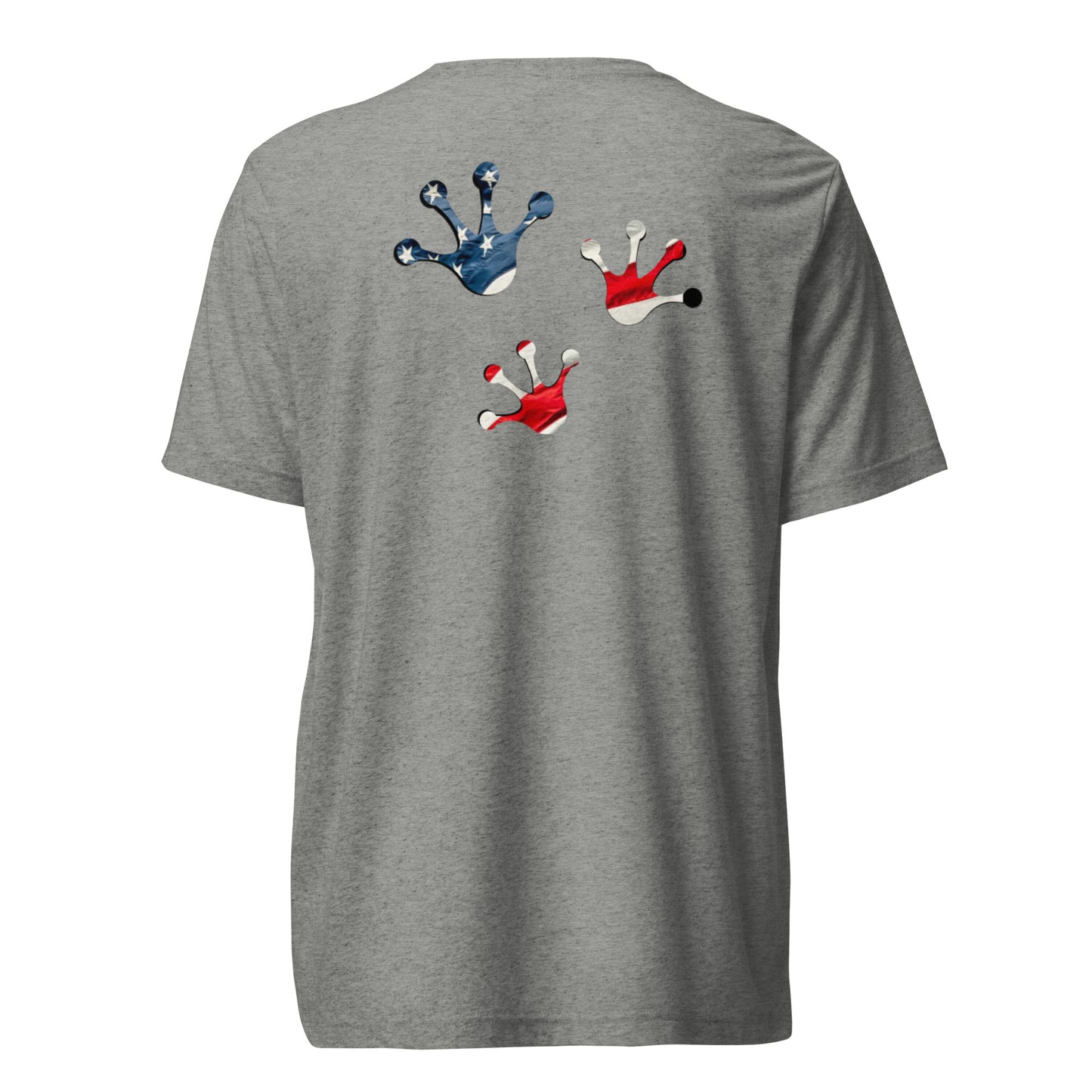 American Frog in Athletic Grey Short Sleeve T-Shirt