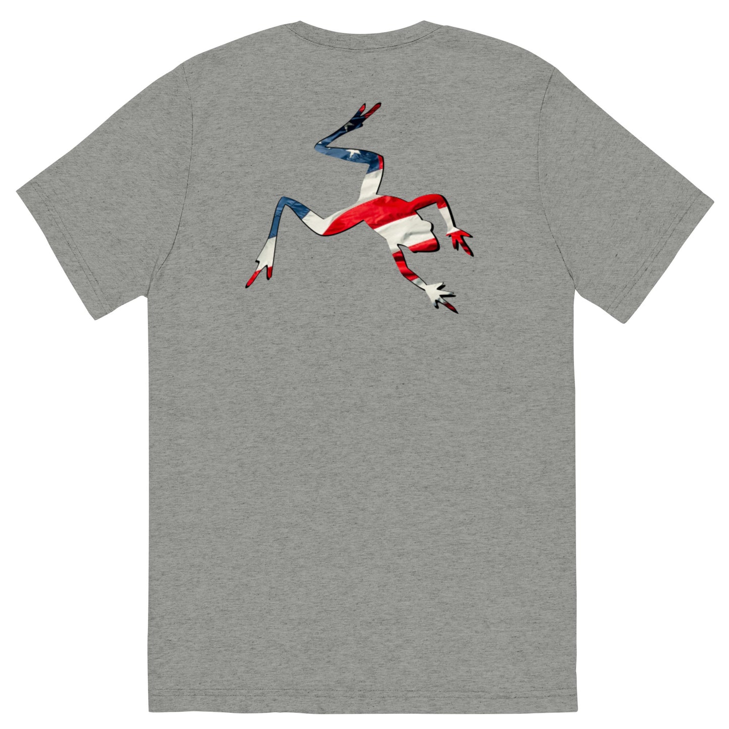 American Frog in Athletic Grey Short Sleeve T-Shirt