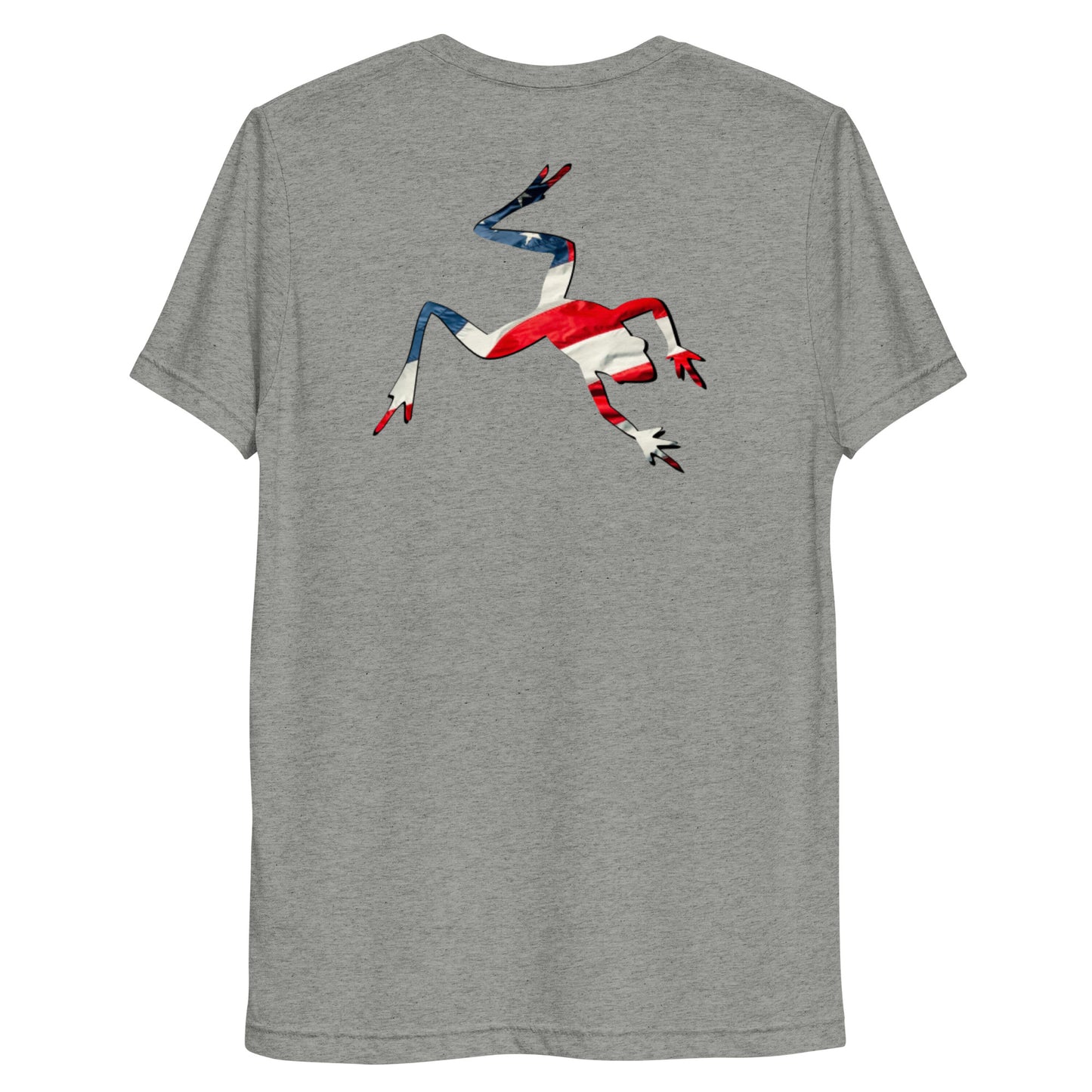 American Frog in Athletic Grey Short Sleeve T-Shirt