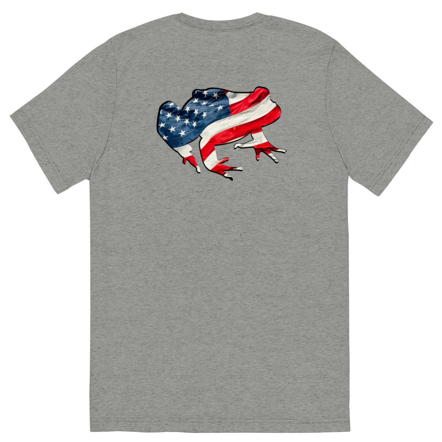 American Frog in Athletic Grey Short Sleeve T-Shirt