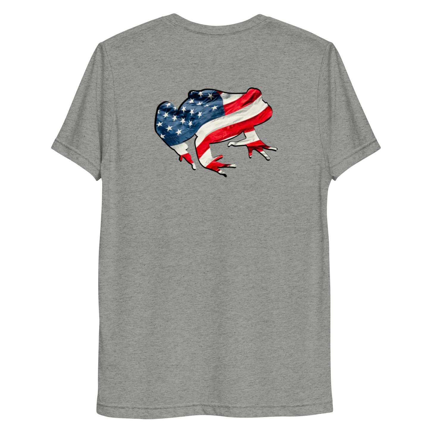 American Frog in Athletic Grey Short Sleeve T-Shirt