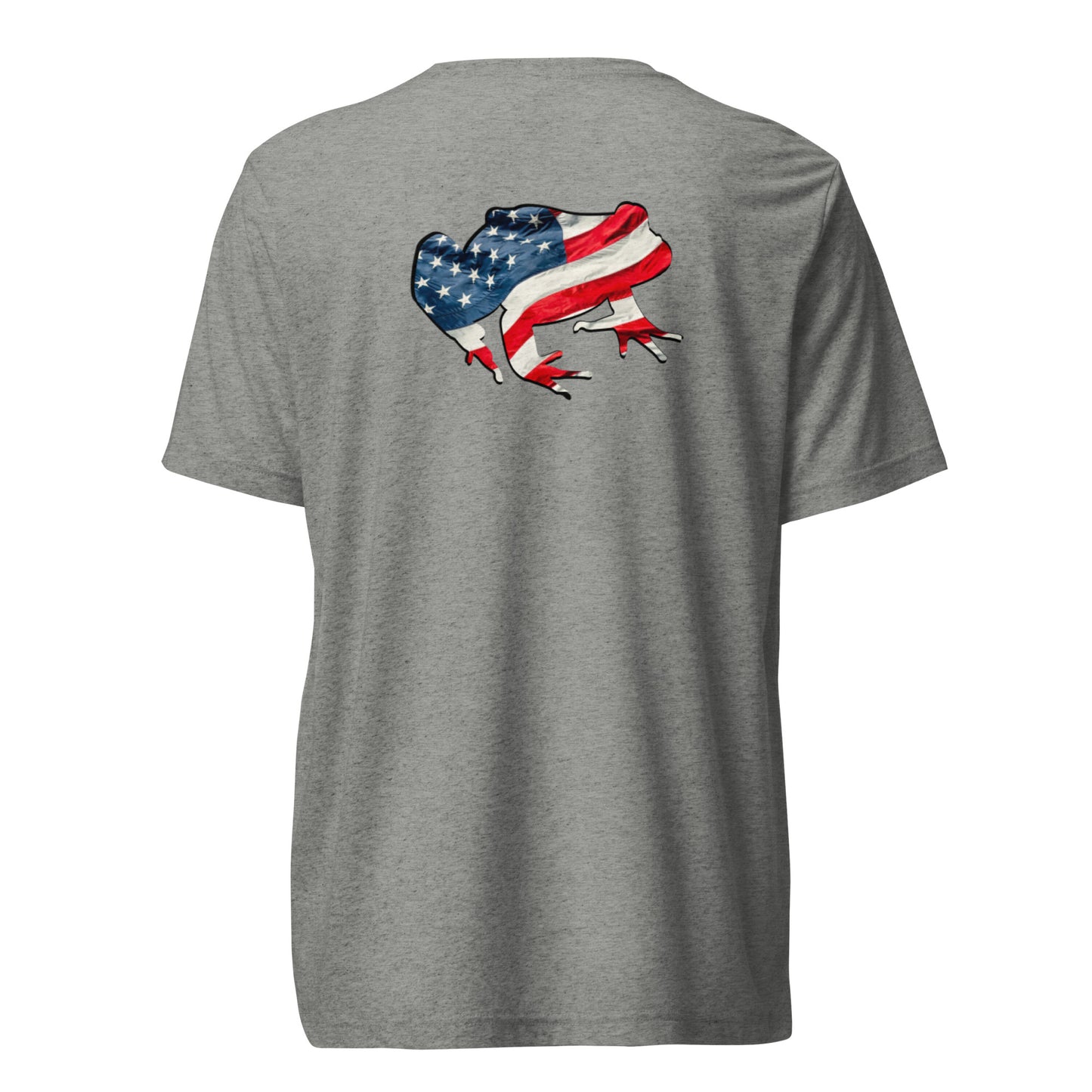 American Frog in Athletic Grey Short Sleeve T-Shirt