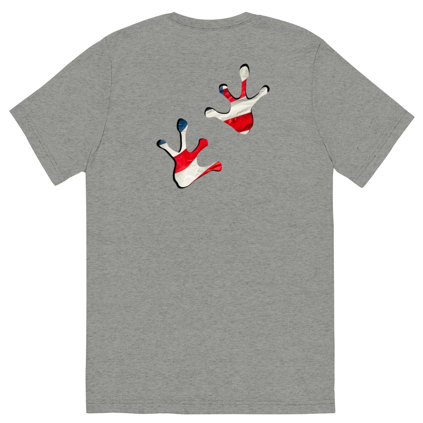 American Frog in Athletic Grey Short Sleeve T-Shirt