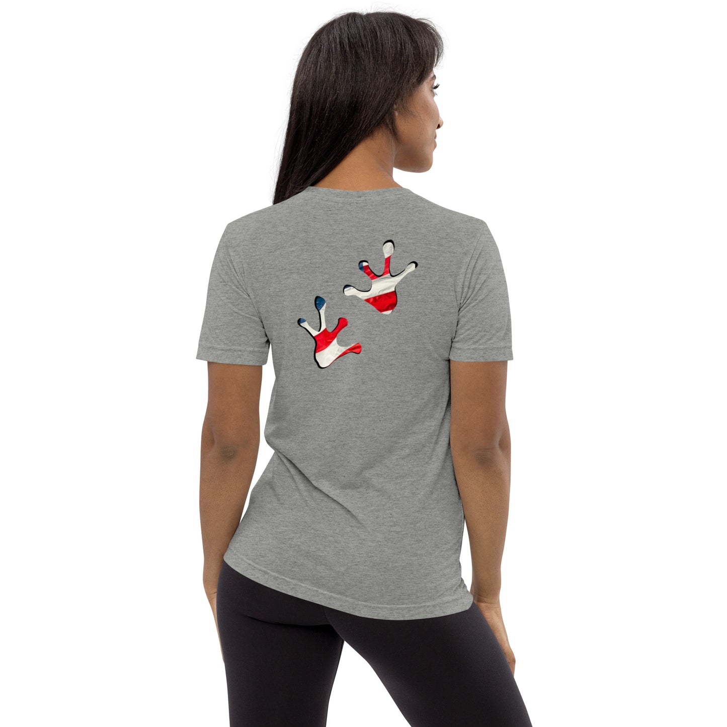 American Frog in Athletic Grey Short Sleeve T-Shirt