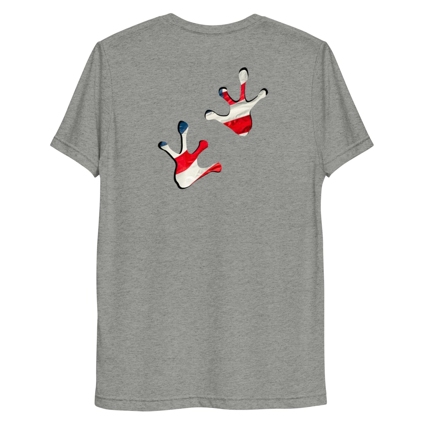 American Frog in Athletic Grey Short Sleeve T-Shirt