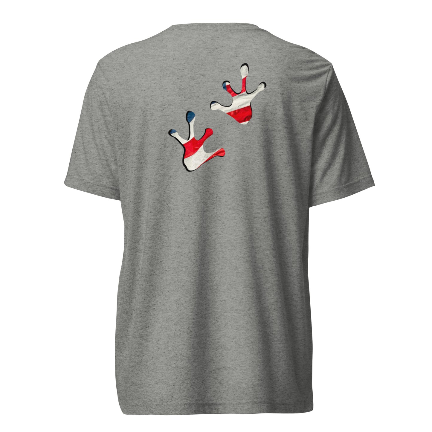 American Frog in Athletic Grey Short Sleeve T-Shirt