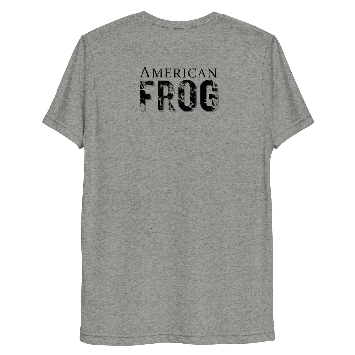 American Frog in Athletic Gray Short Sleeve T-Shirt