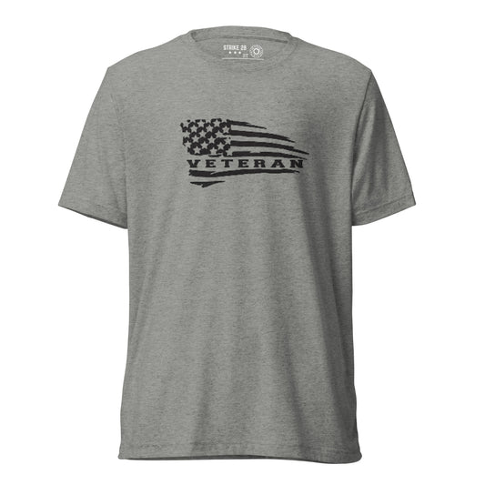 Veteran American Flag Short Sleeve T-Shirt