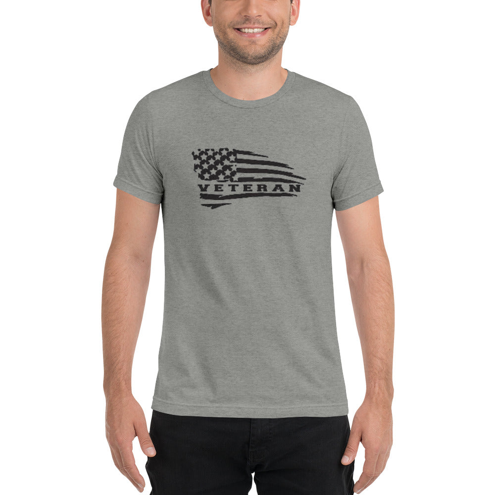 Veteran American Flag Short Sleeve T-Shirt