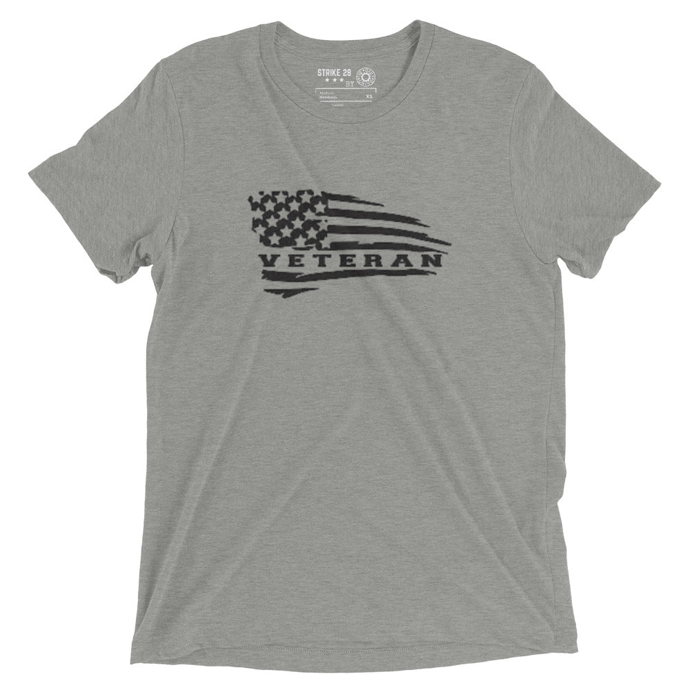 Veteran American Flag Short Sleeve T-Shirt