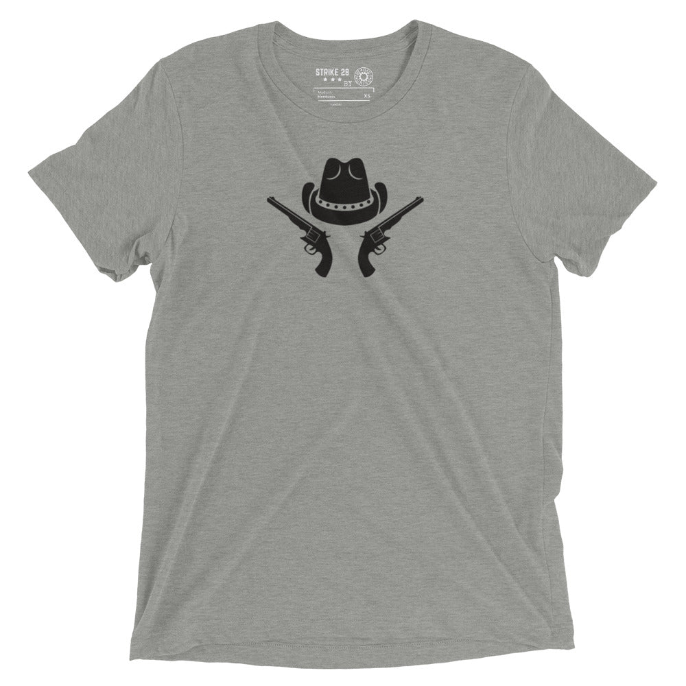 Cowboy Hat/Guns Short Sleeve T-Shirt