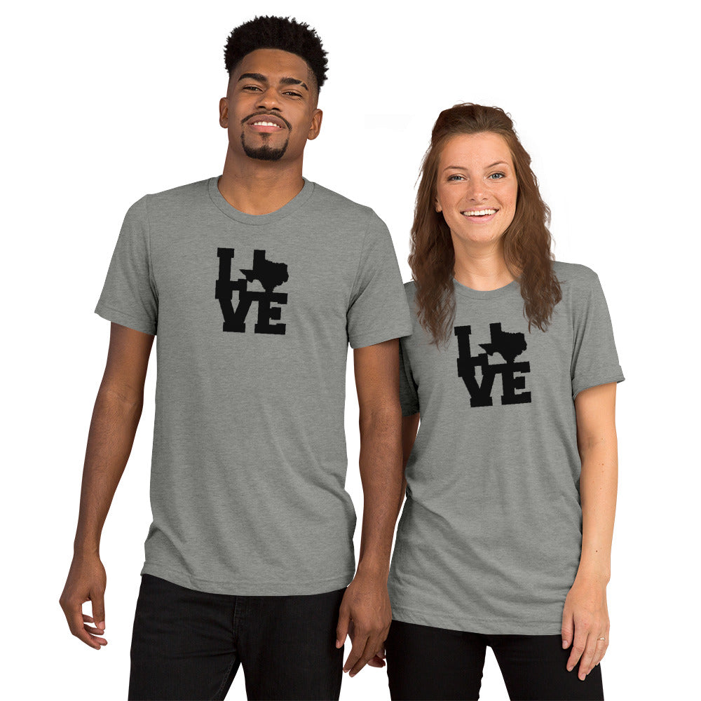 Texas Love Short Sleeve T-Shirt