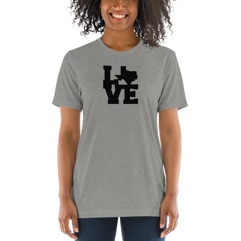 Texas Love Short Sleeve T-Shirt