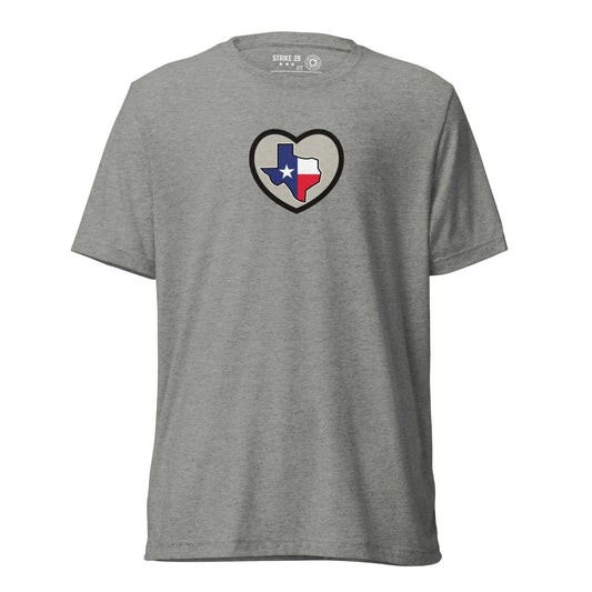 Texas Heart Short Sleeve T-Shirt