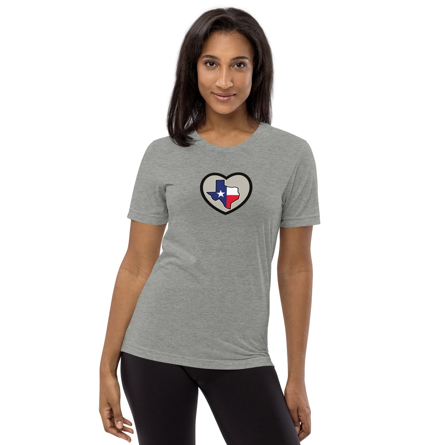 Texas Heart Short Sleeve T-Shirt