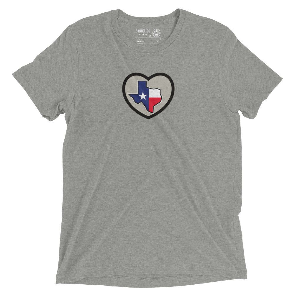 Texas Heart Short Sleeve T-Shirt