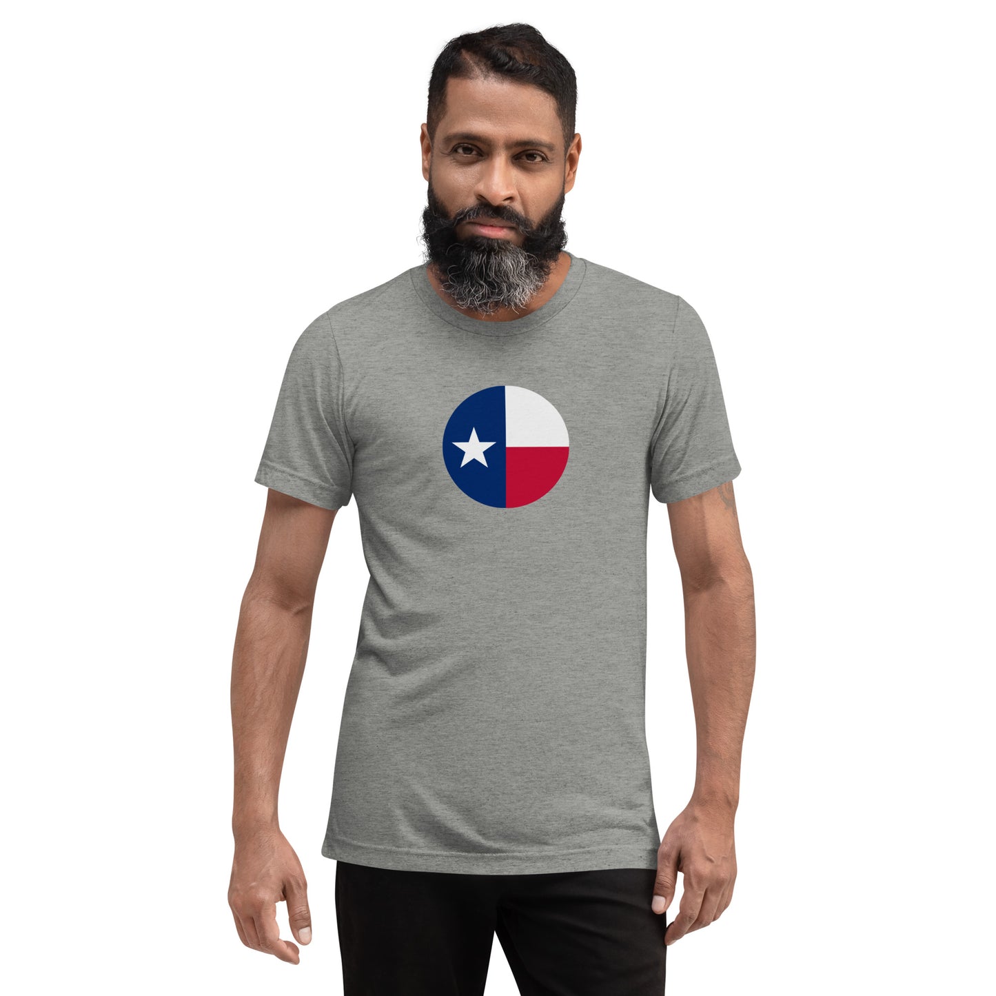 Circle Texas Flag Short Sleeve T-Shirt