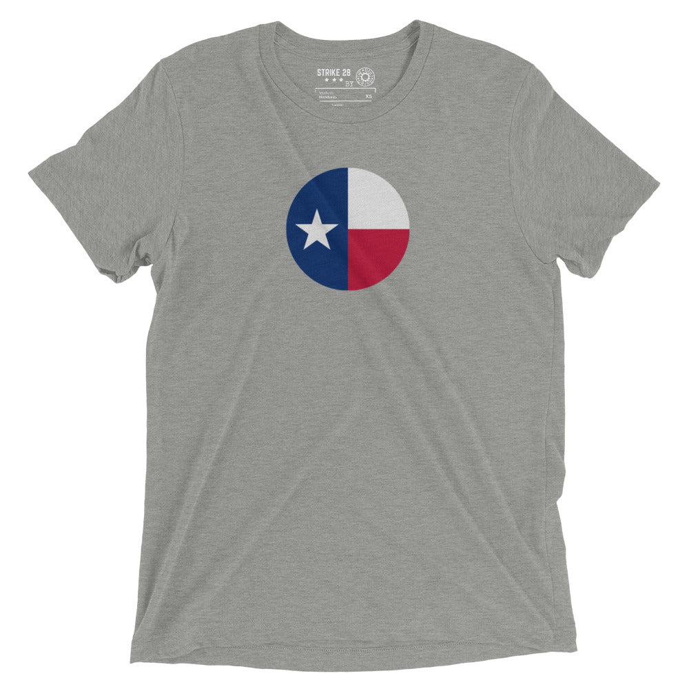 Circle Texas Flag Short Sleeve T-Shirt