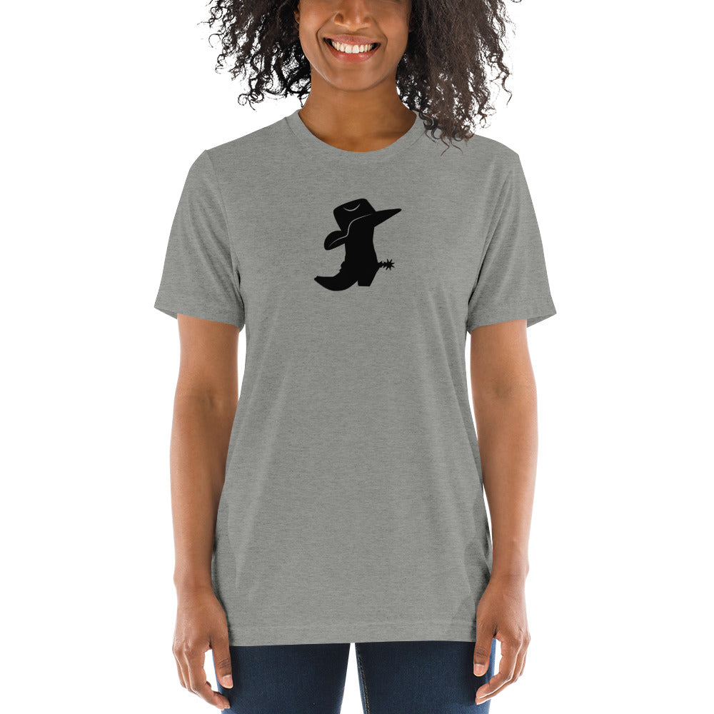 Cowboy Boot/Hat Short Sleeve T-Shirt