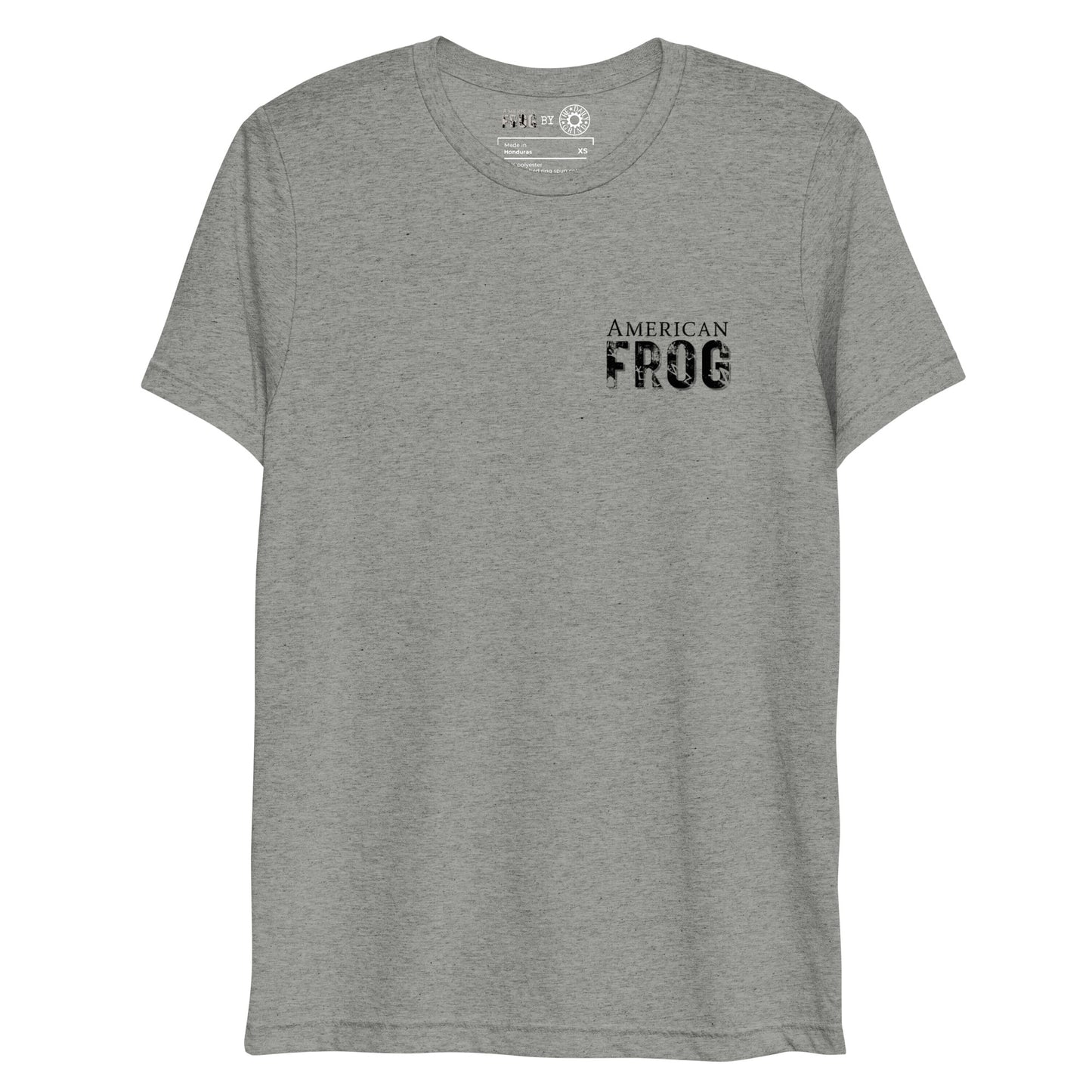 American Frog in Athletic Grey Short Sleeve T-Shirt