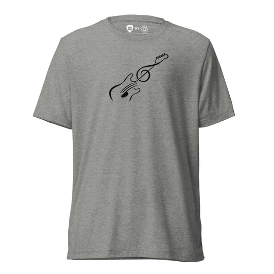 Guitar Music Note Short Sleeve T-Shirt