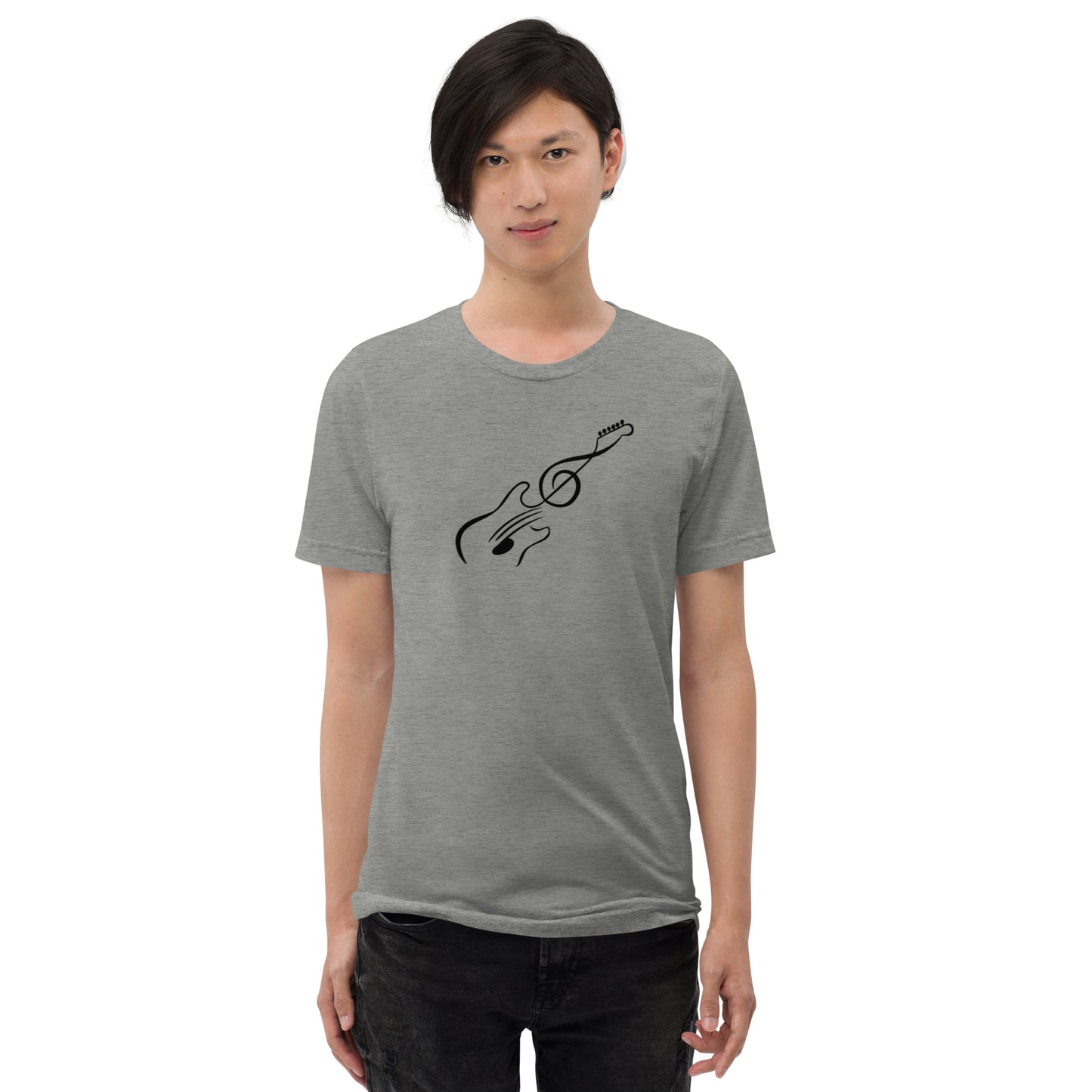 Guitar Music Note Short Sleeve T-Shirt