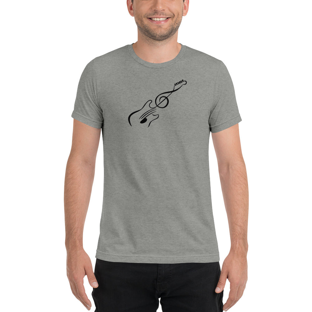 Guitar Music Note Short Sleeve T-Shirt