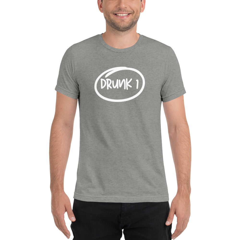 Drunk 1 Short Sleeve T-Shirt