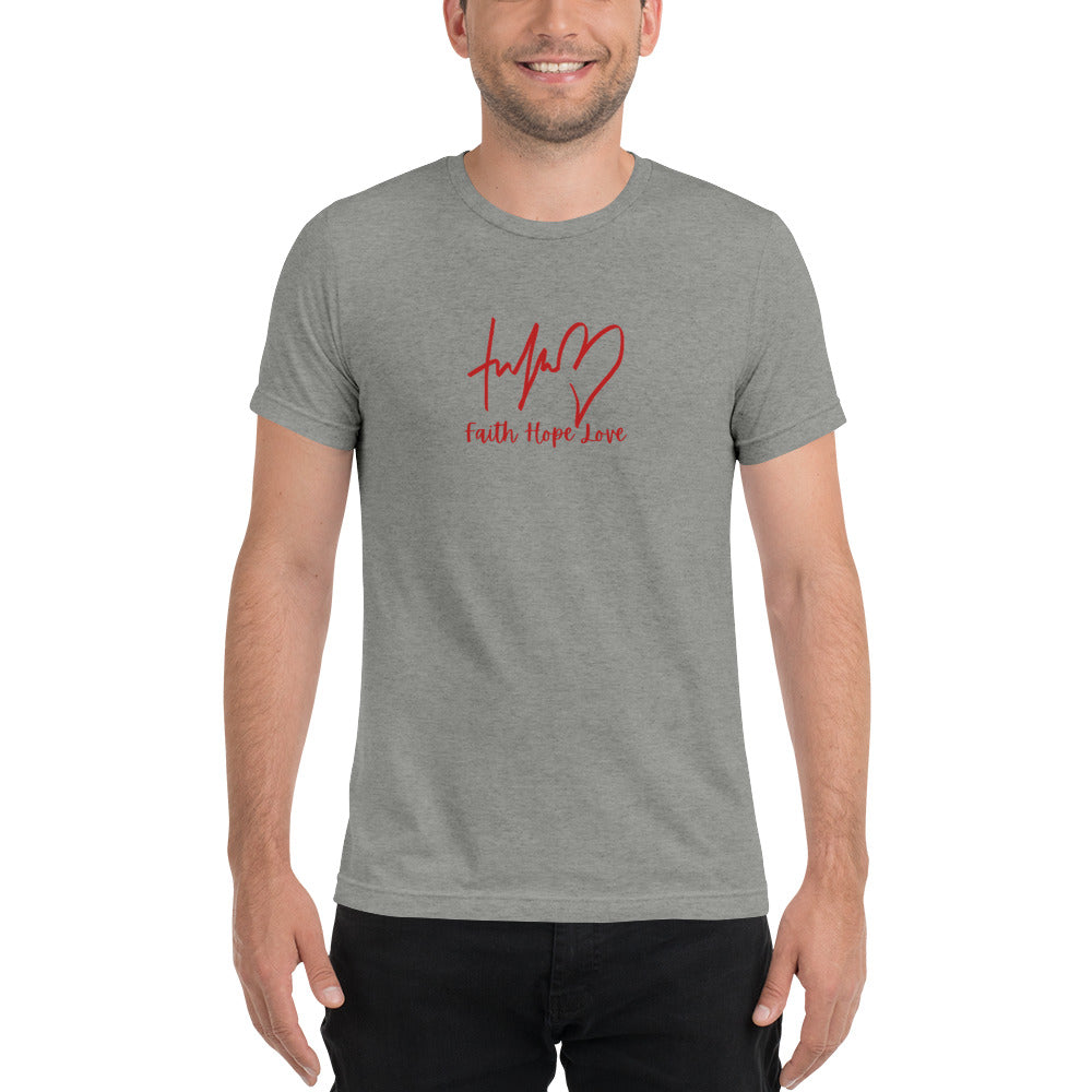 Faith Hope Love Short Sleeve T-Shirt