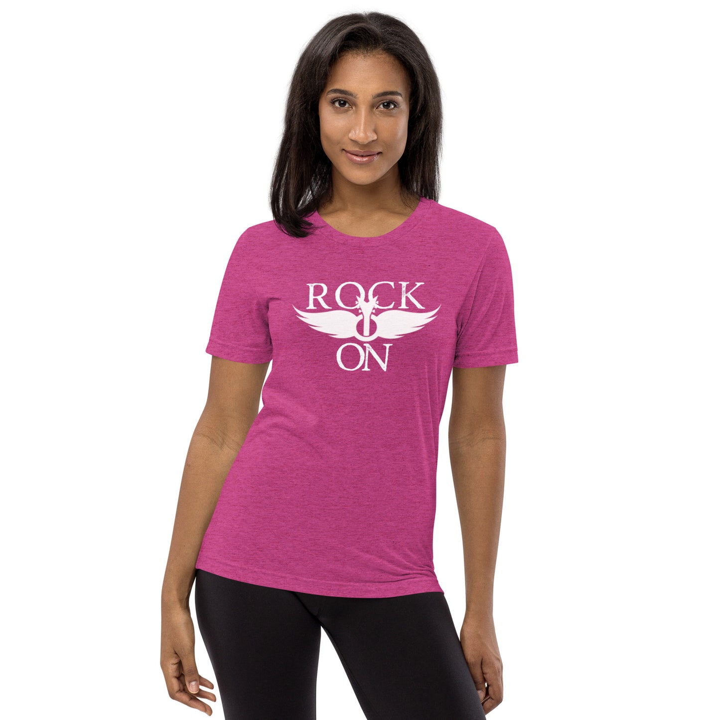 Rock On Guitar Wings Short Sleeve T-Shirt