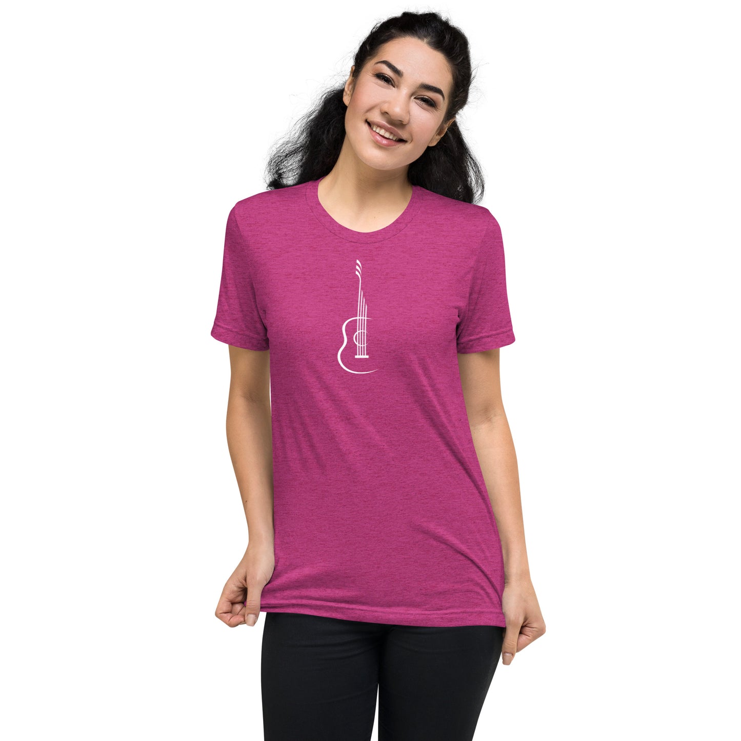 Guitar Music Note Short Sleeve T-Shirt