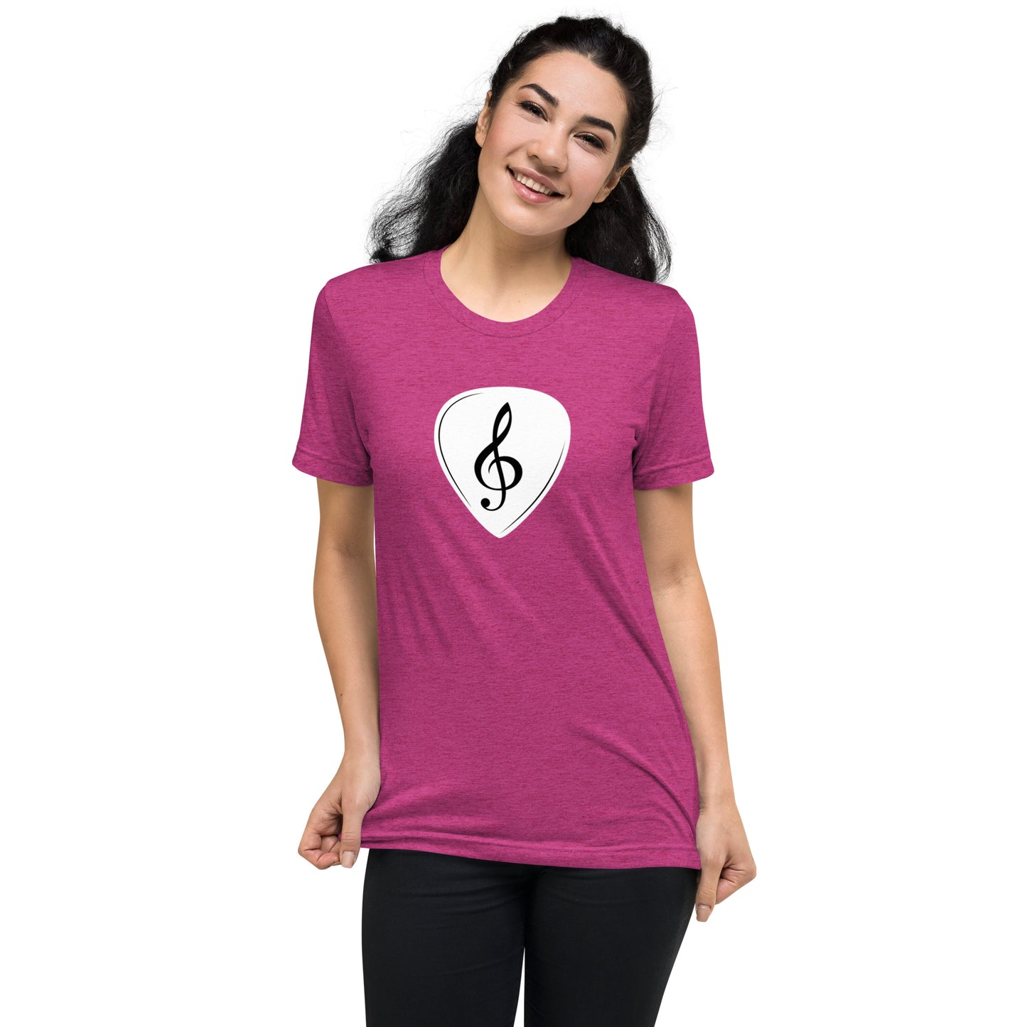 Guitar Pick Music Note Short Sleeve T-Shirt