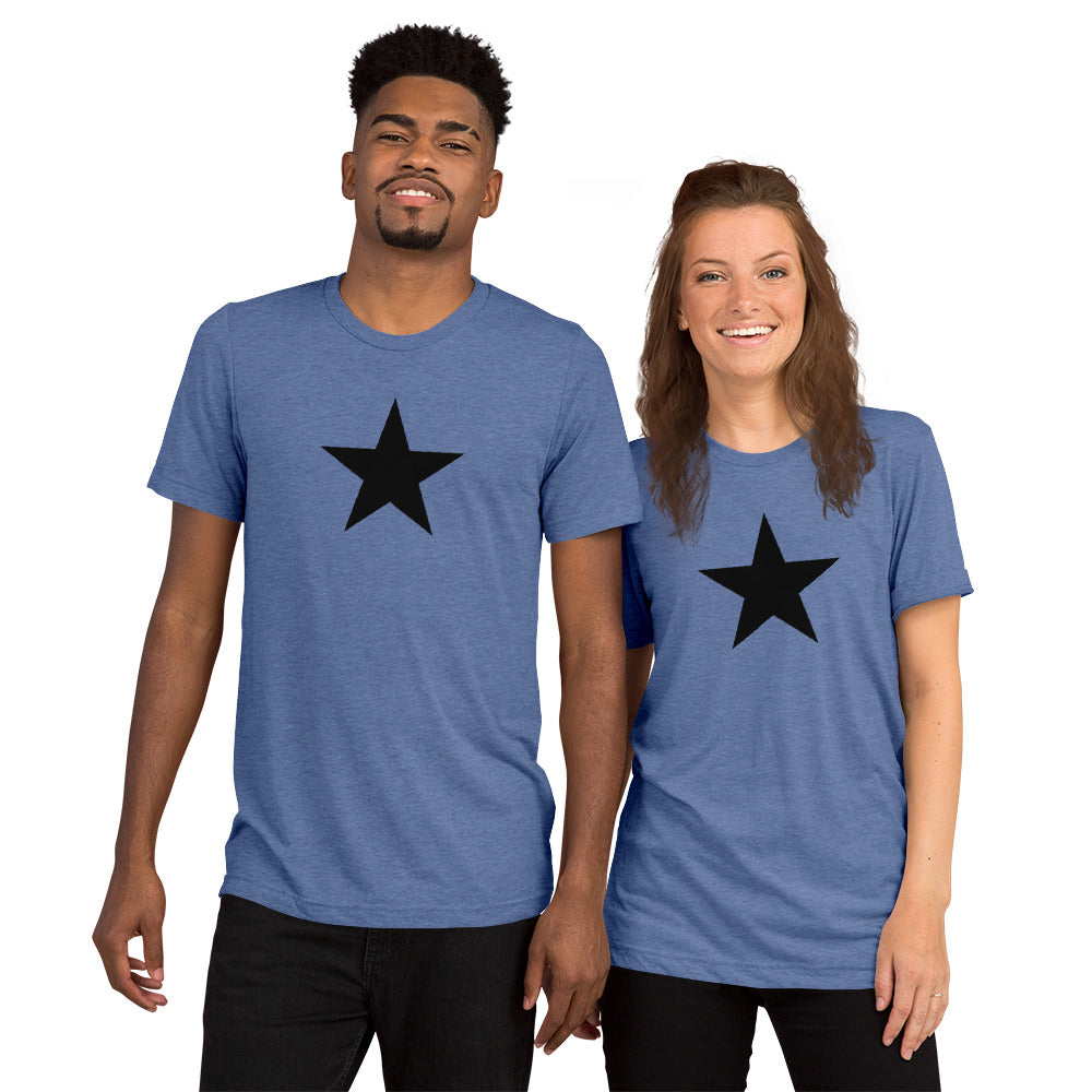 Black Star Short Sleeve T-Shirt