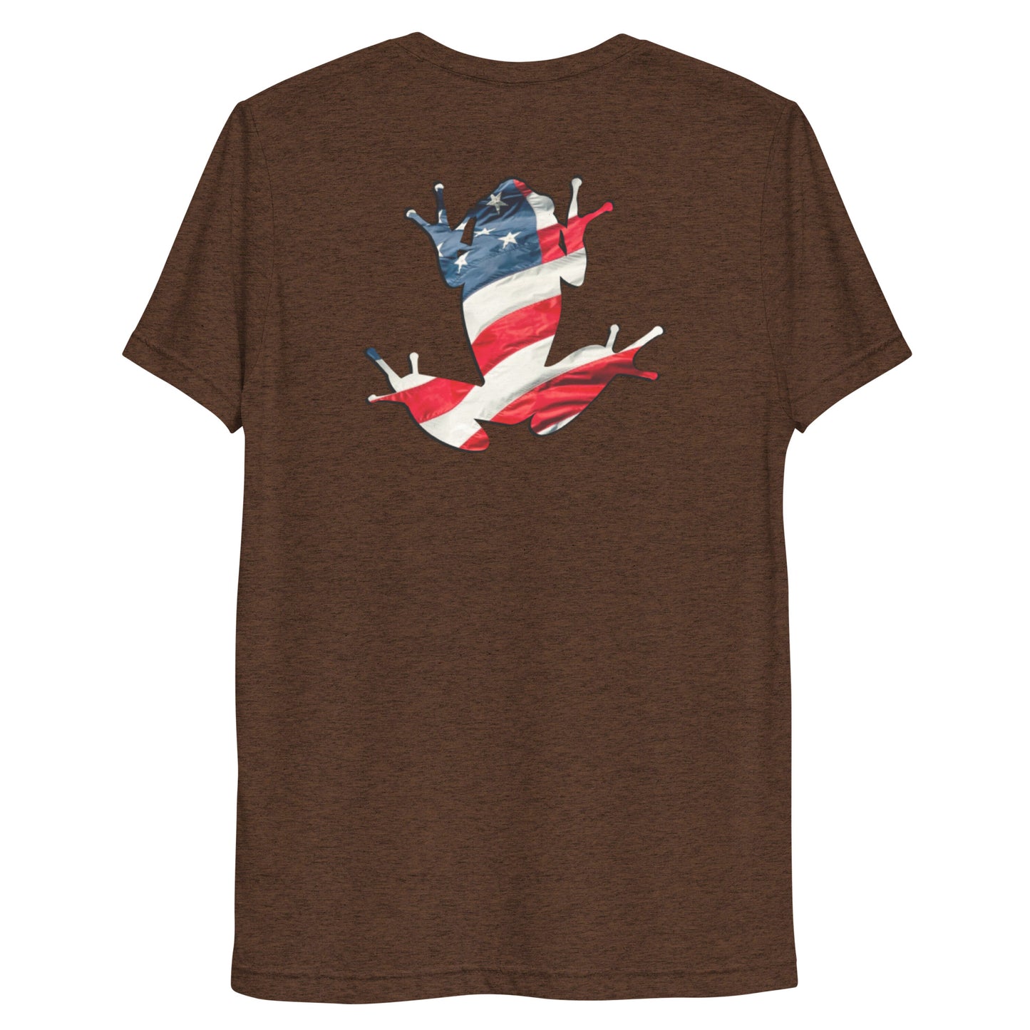 American Frog in Brown Short Sleeve T-Shirt