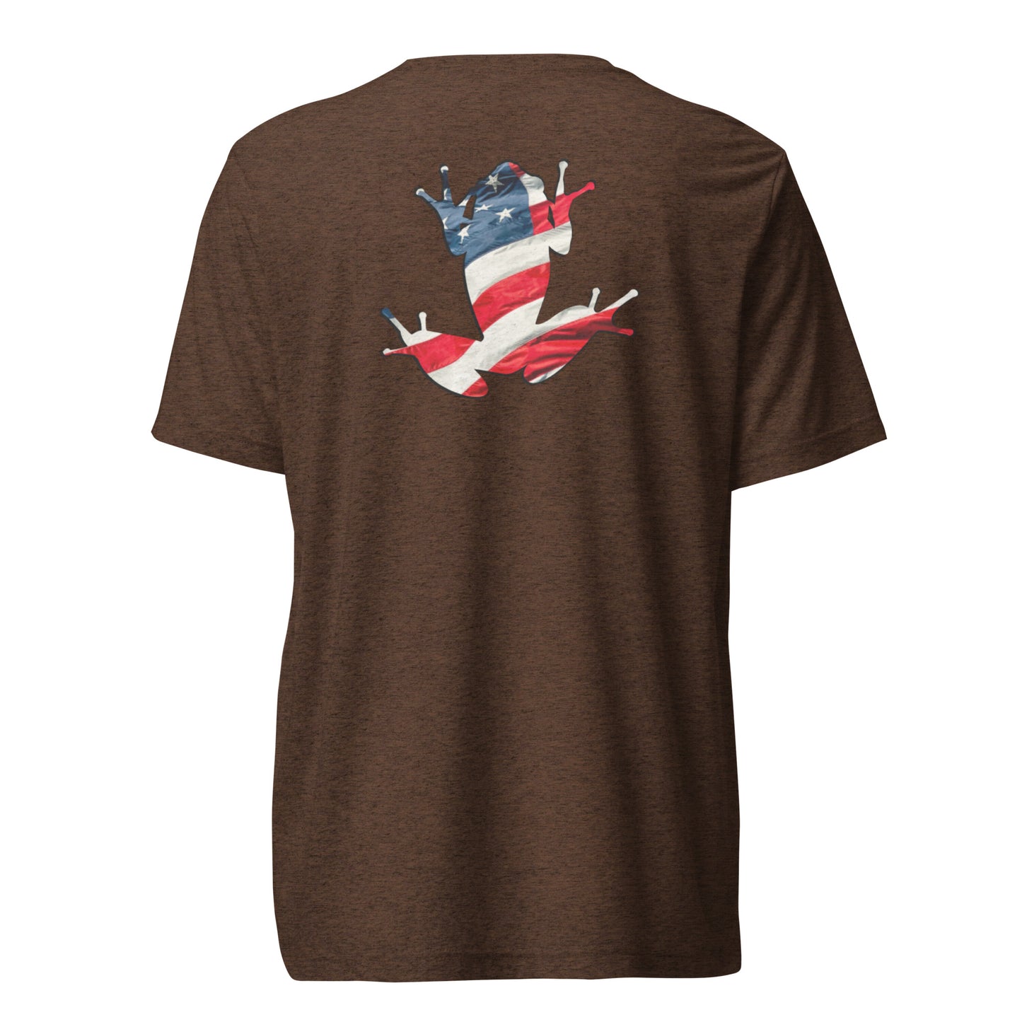 American Frog in Brown Short Sleeve T-Shirt