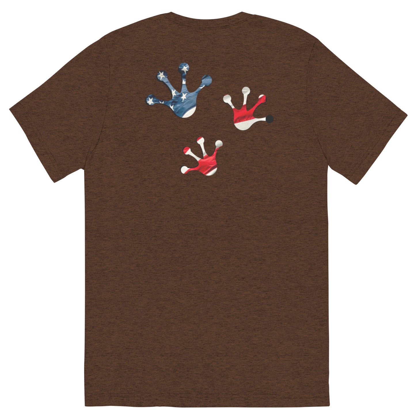 American Frog in Brown Short Sleeve T-Shirt