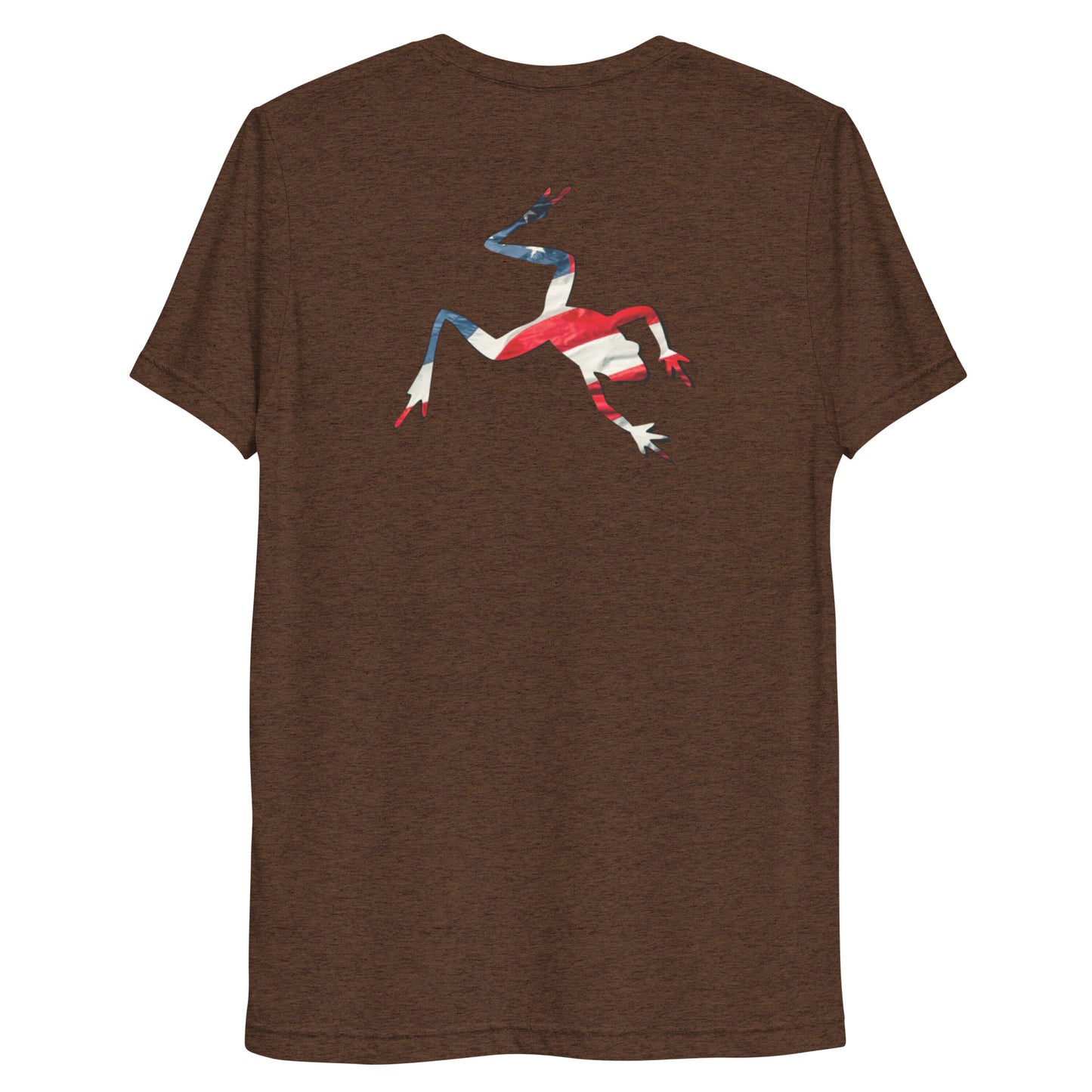 American Frog in Brown Short Sleeve T-Shirt