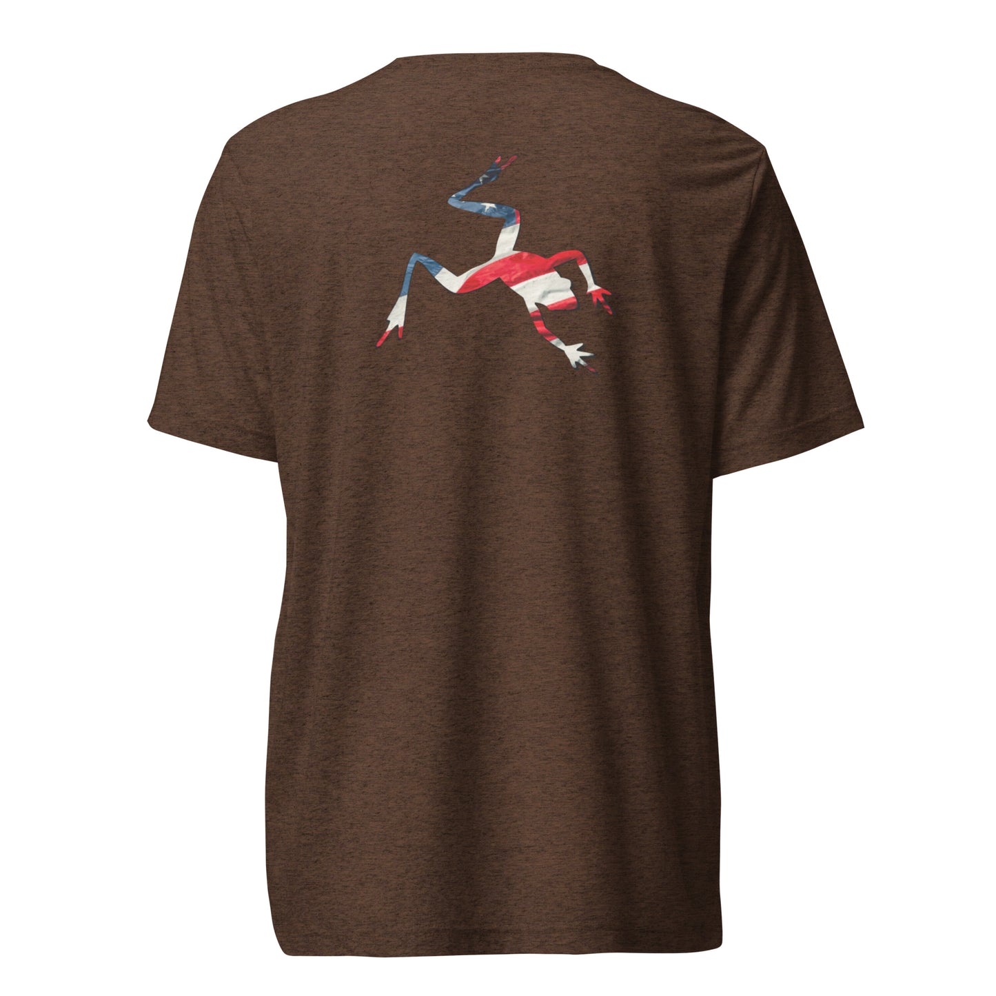 American Frog in Brown Short Sleeve T-Shirt