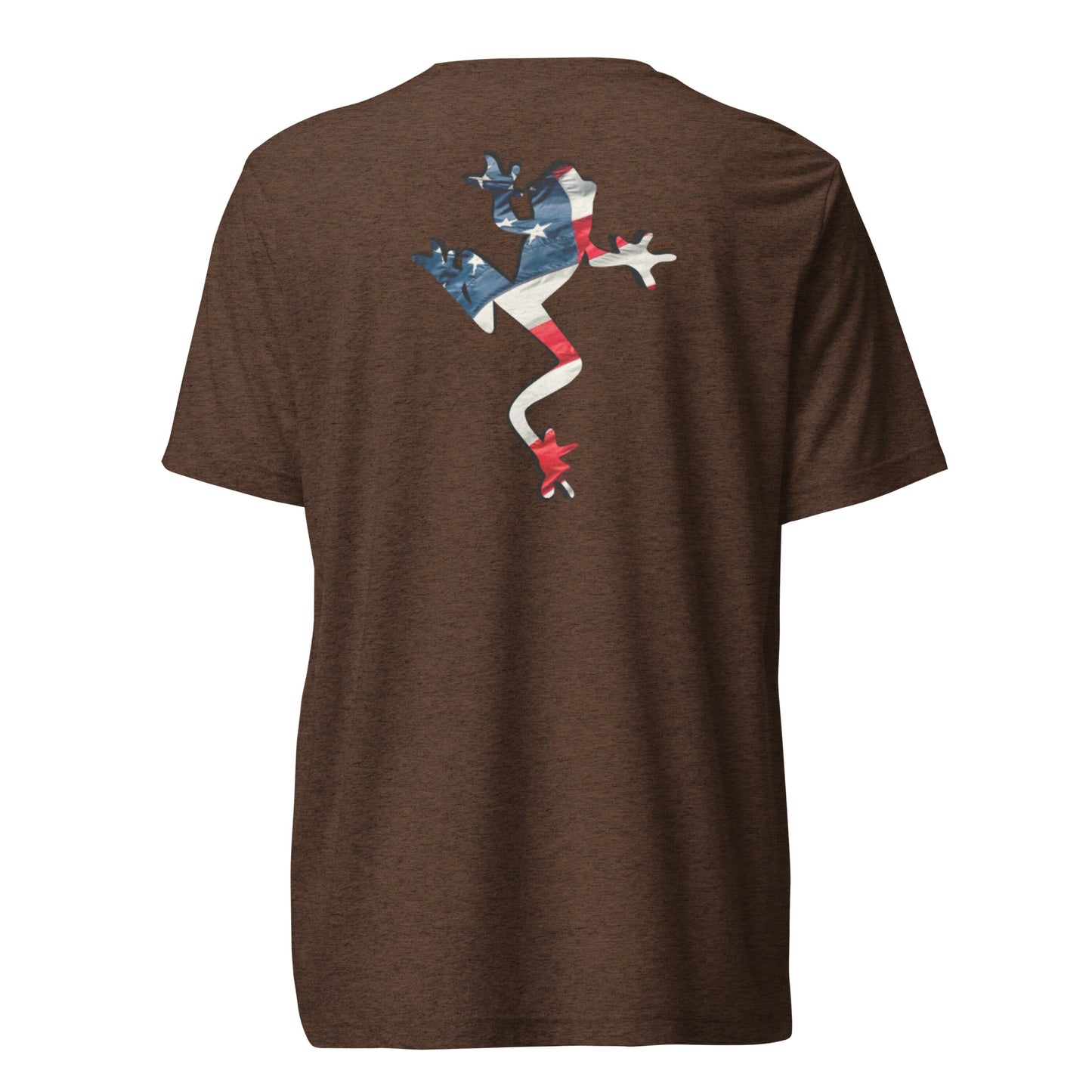 American Frog in Brown Short Sleeve T-Shirt