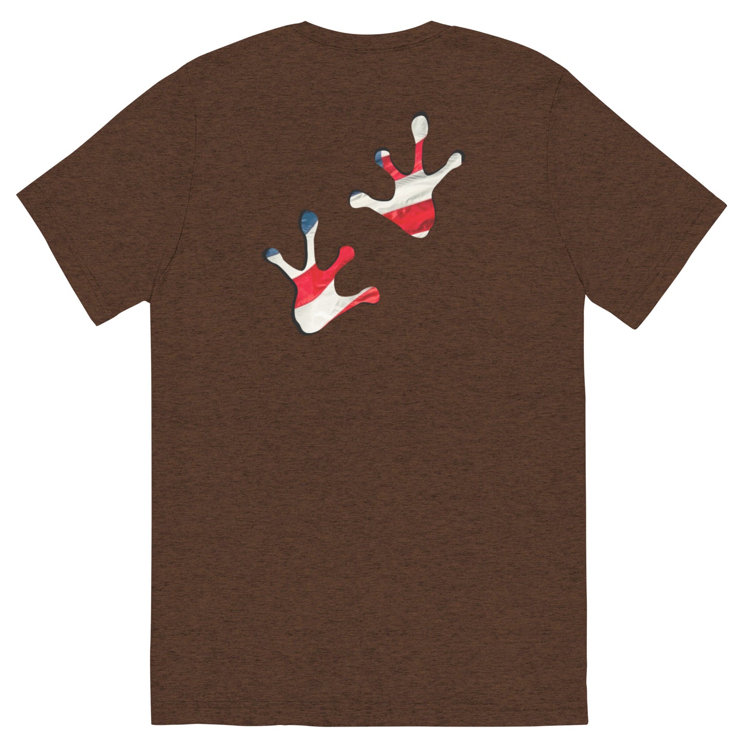 American Frog in Brown Short Sleeve T-Shirt