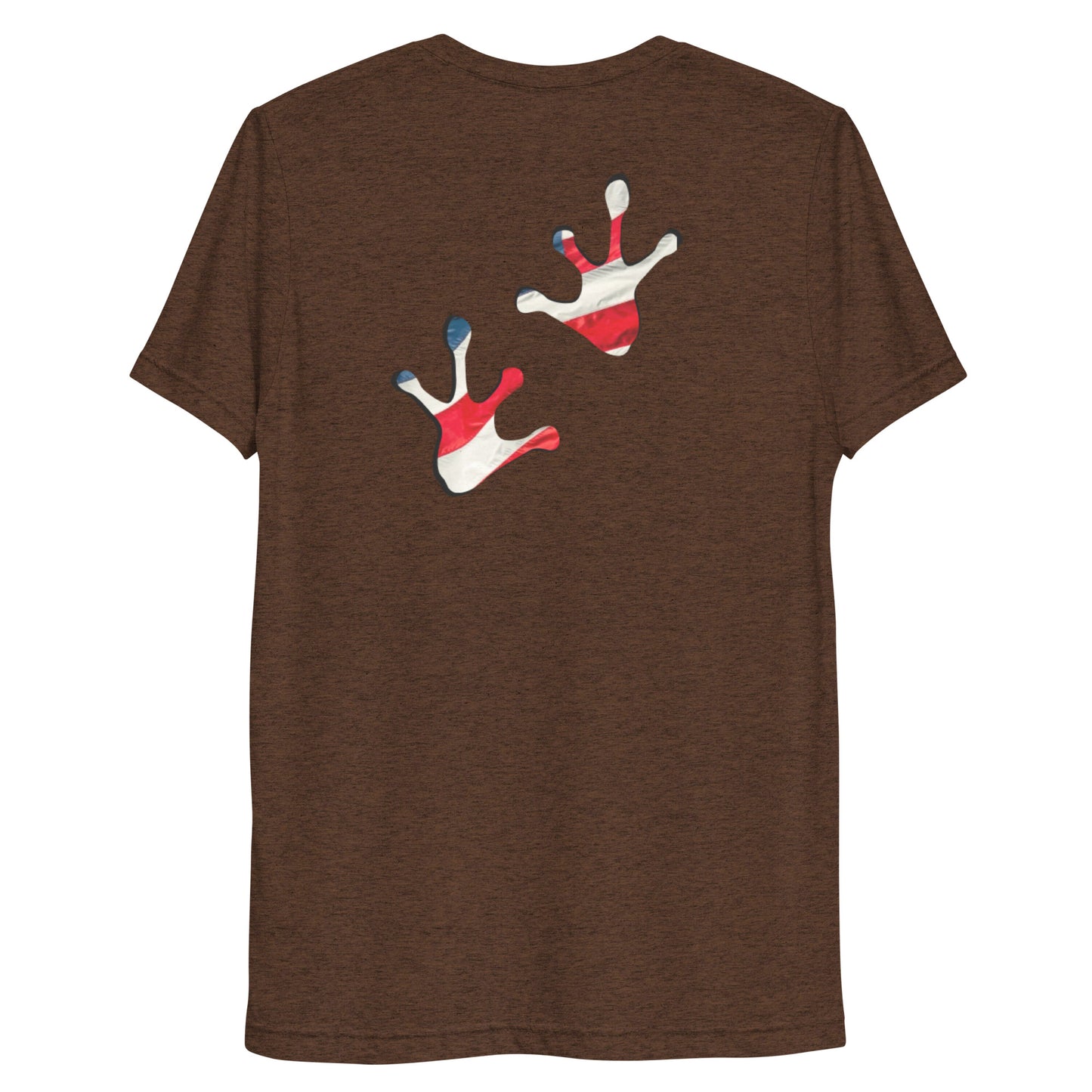 American Frog in Brown Short Sleeve T-Shirt