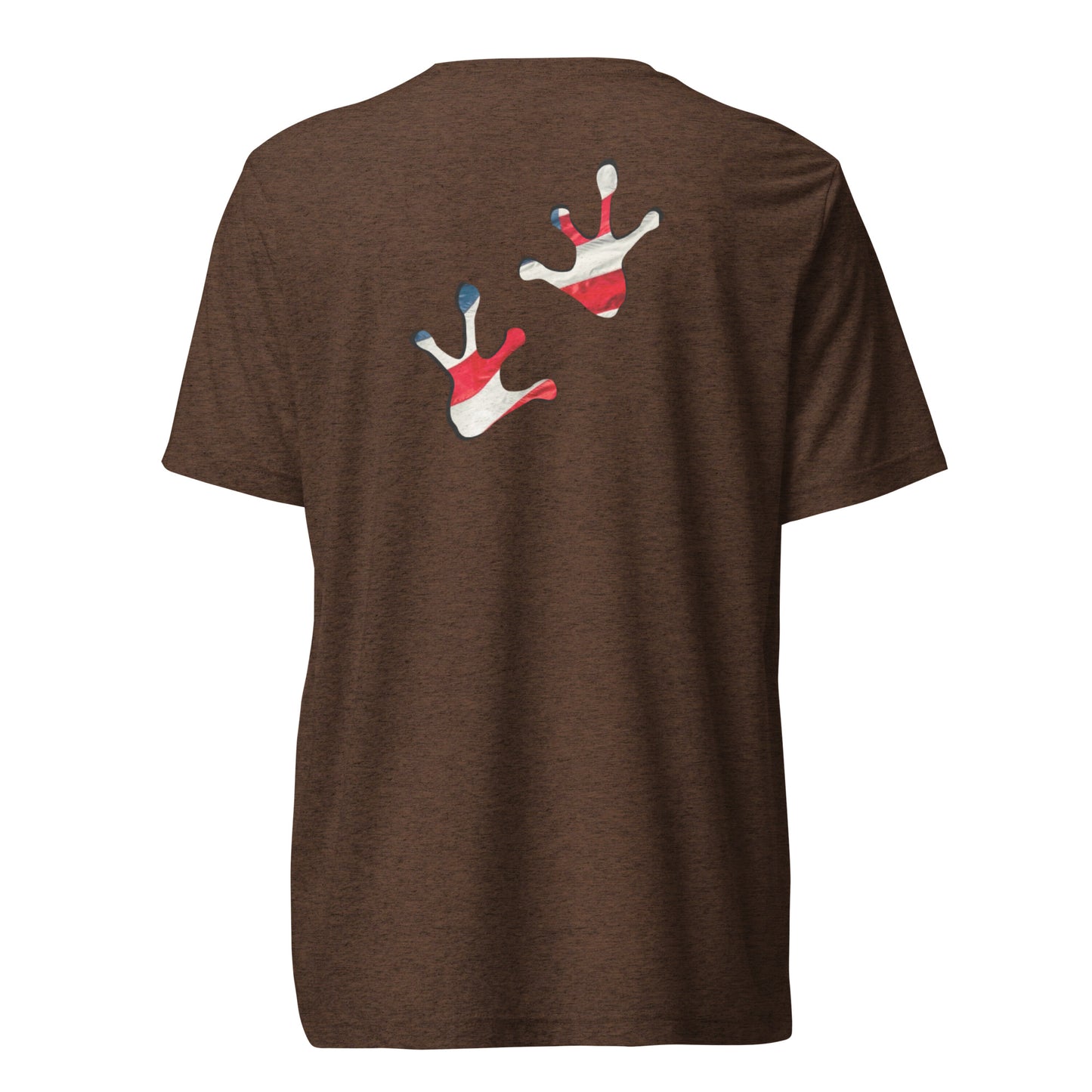 American Frog in Brown Short Sleeve T-Shirt