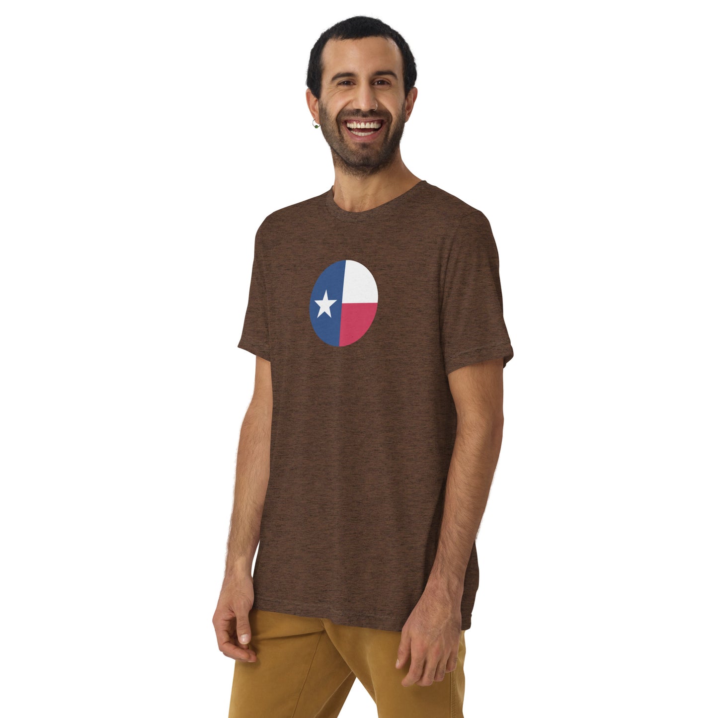 Circle Texas Flag Short Sleeve T-Shirt