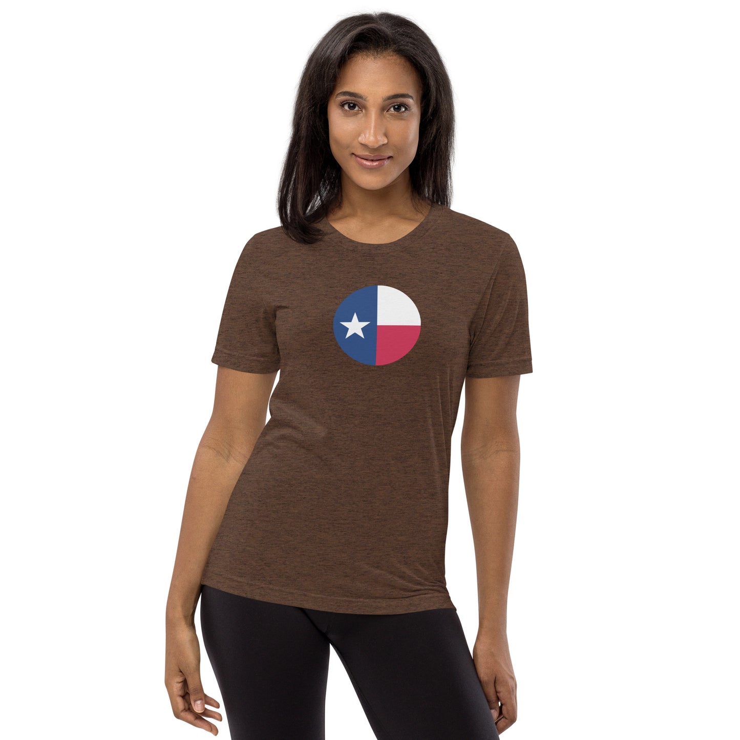 Circle Texas Flag Short Sleeve T-Shirt