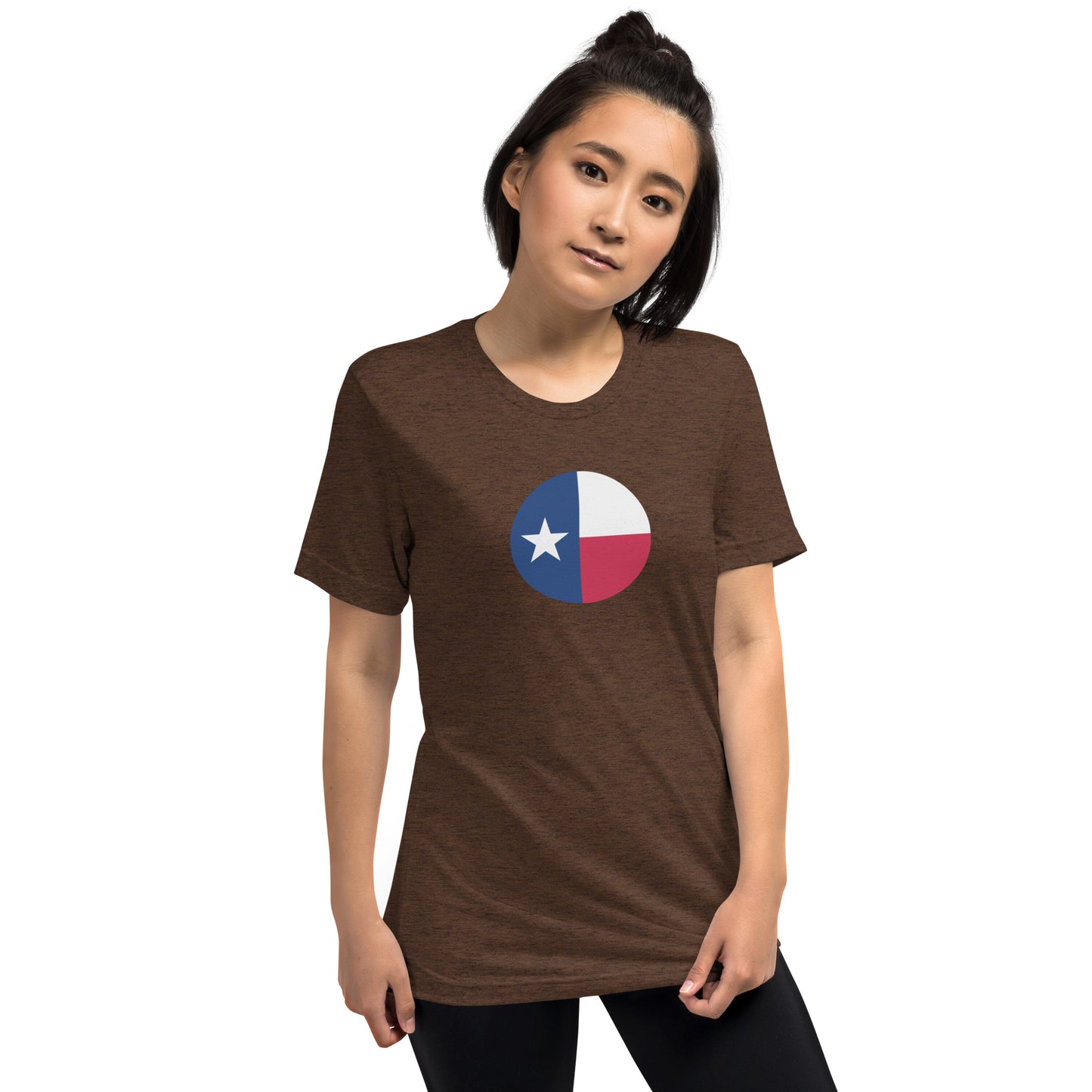 Circle Texas Flag Short Sleeve T-Shirt