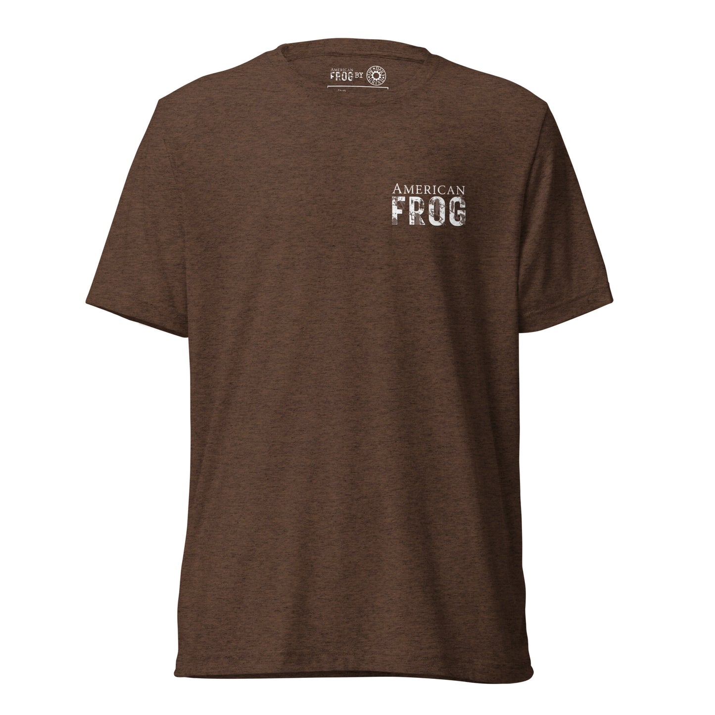 American Frog in Brown Short Sleeve T-Shirt