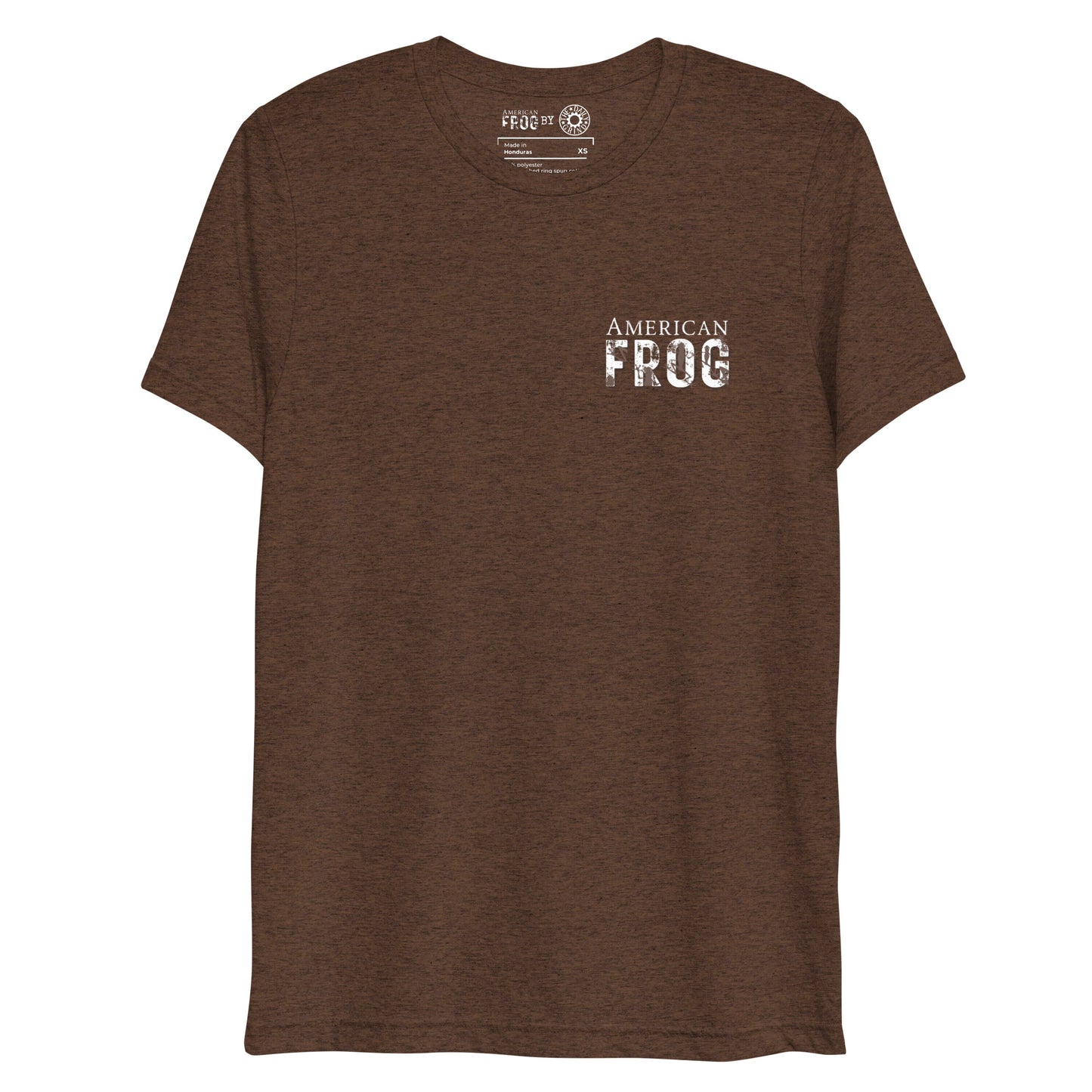 American Frog in Brown Short Sleeve T-Shirt