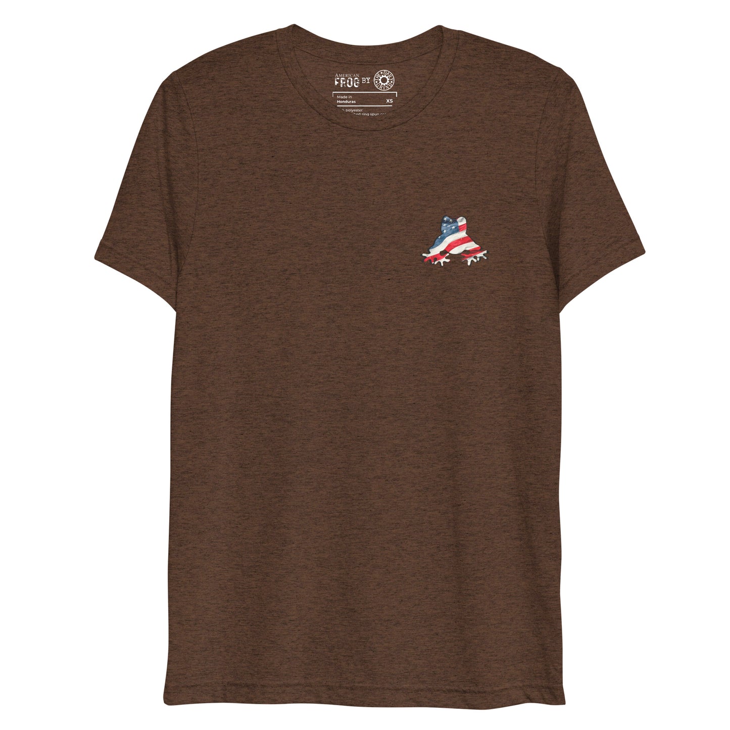 American Frog in Brown Short Sleeve T-Shirt