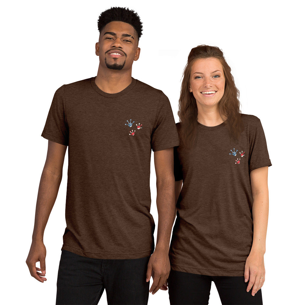 American Frog in Brown Short Sleeve T-Shirt